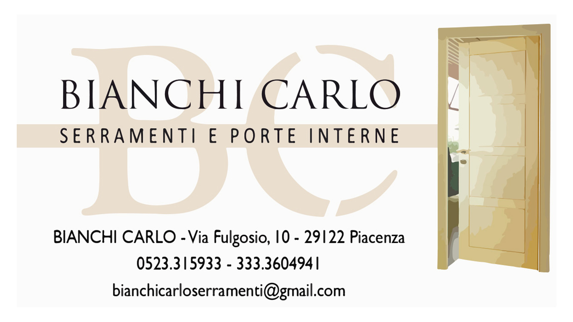 Foto dello sponsor BIANCHI CARLO SERRAMENTI