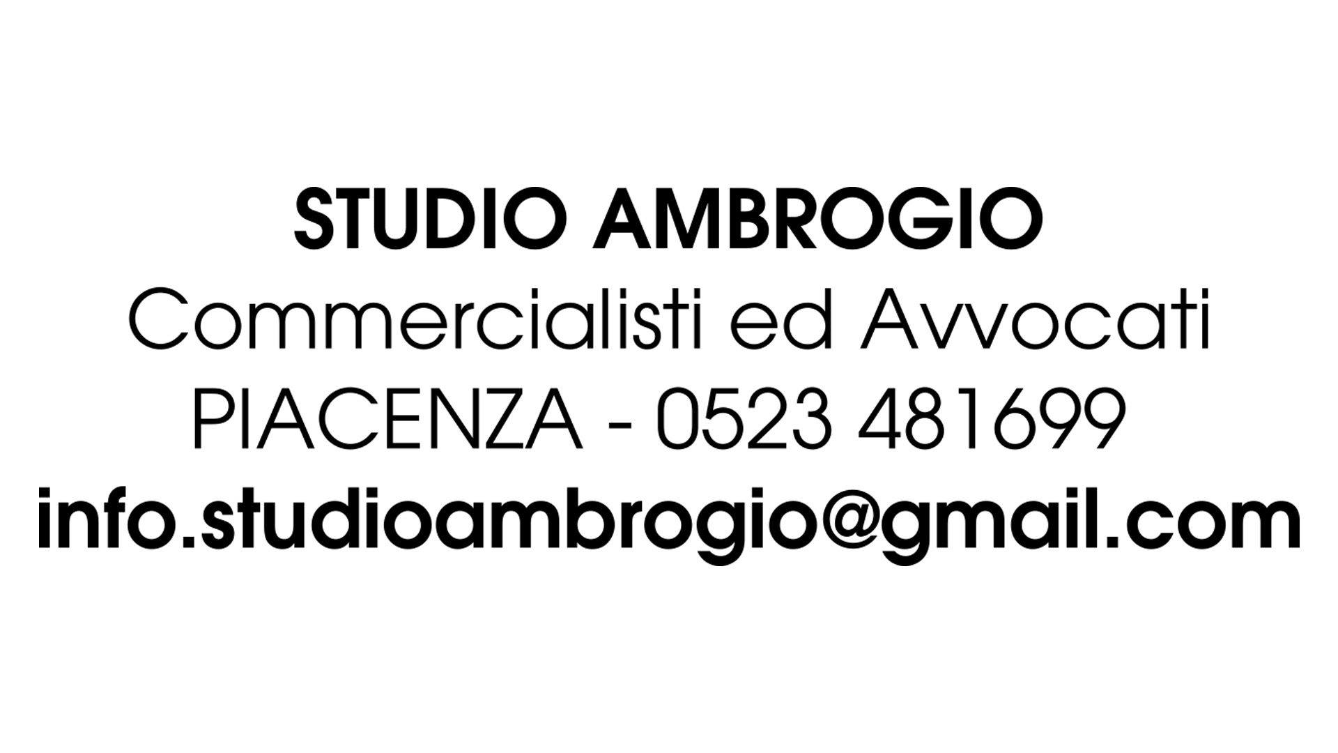 Foto dello sponsor Studio Ambrogio